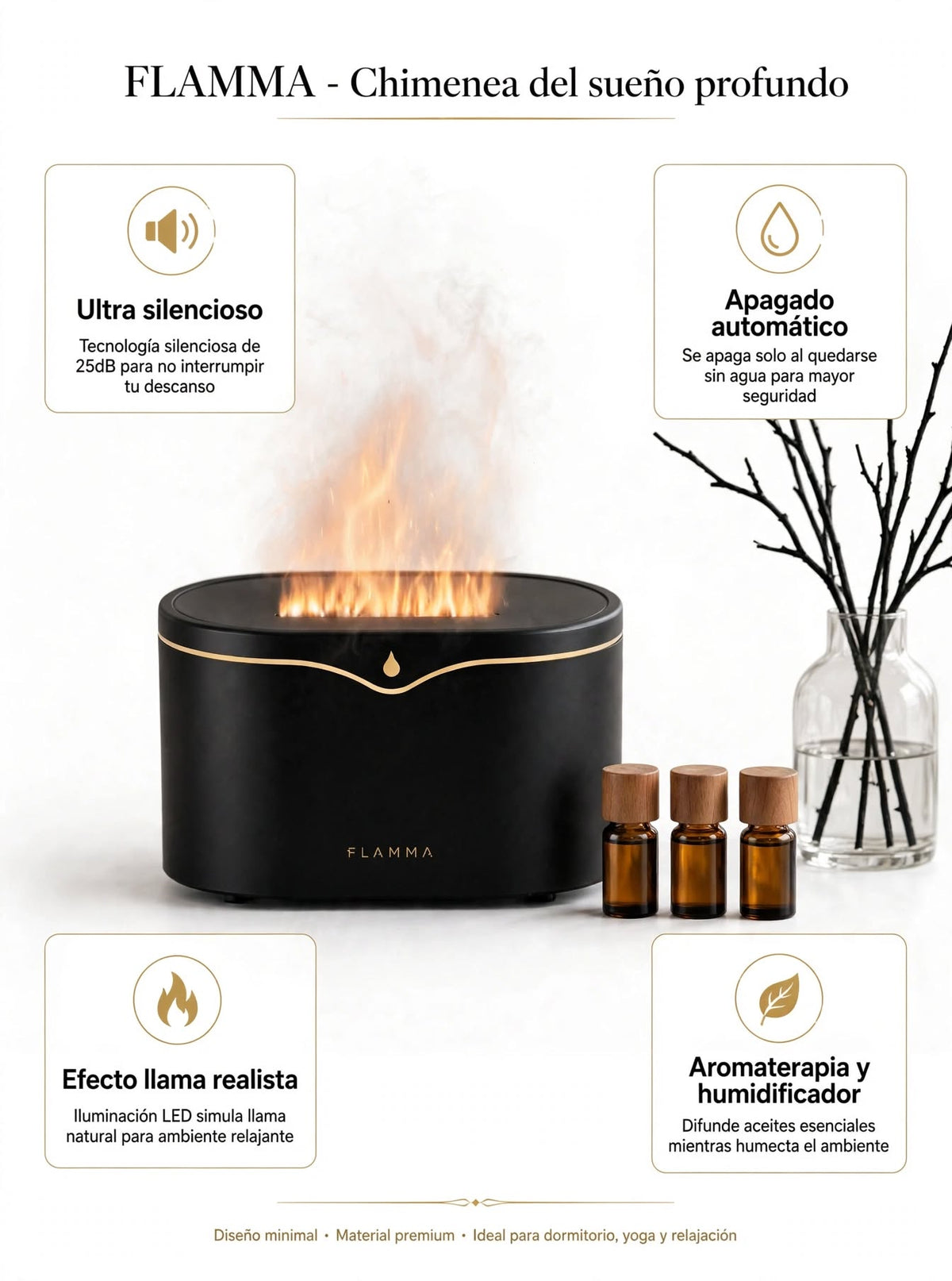 Chimenea del sueño profundo